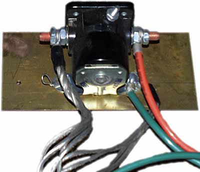 Relay wiring and moutning