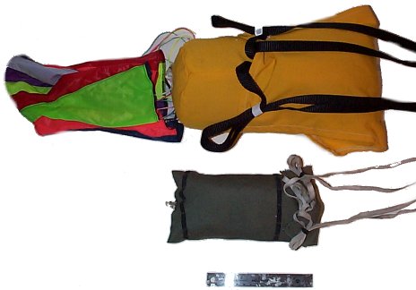 Two deployment bags